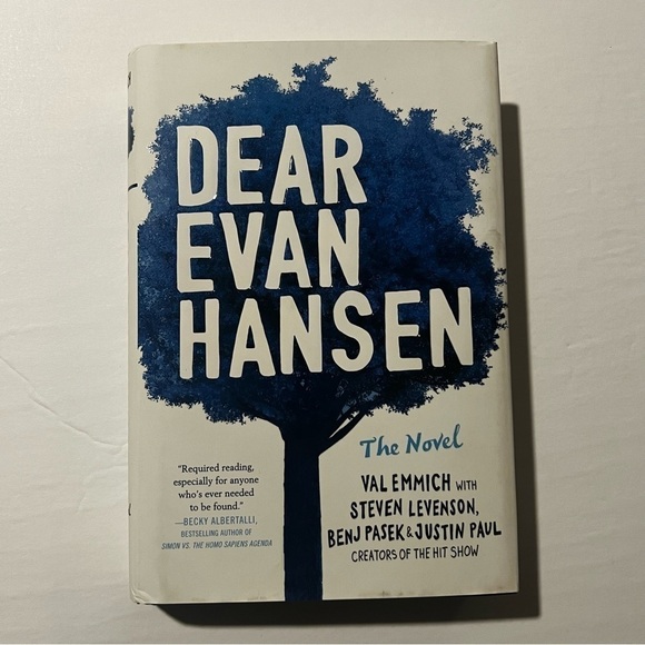 Other - Dear Evan Hansen Hardcover Book by Val Emmich